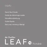 Preview for 1 page of CADO LEAF portable Quick Start Manual