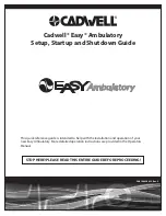 CADWELL Easy Ambulatory Setup Manual preview