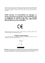 Preview for 2 page of Caen NIM8304 Technical Information Manual