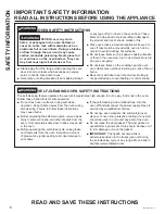 Preview for 6 page of Cafe C2S950P Owner'S Manual