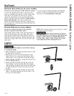 Preview for 7 page of Cafe CVW7361 Owner'S Manual