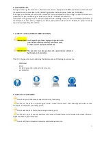 Preview for 5 page of Caffini LIBELLULA 2" Series Use And Maintenance Instructions