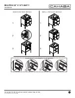 Preview for 4 page of CAHABA BRAXTON CA101001 Installation Manual