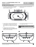 Preview for 4 page of CAHABA SACHA CA401006-WH Manual