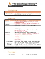 Preview for 14 page of Caimore CM520-8AE User Manual