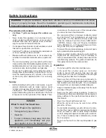 Preview for 3 page of Cal Flame G4 2008 Owner'S Manual