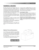 Preview for 5 page of Cal Flame G4 2008 Owner'S Manual