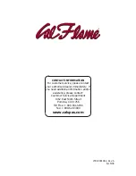 Preview for 28 page of Cal Flame LTR20091082 Owner'S Manual