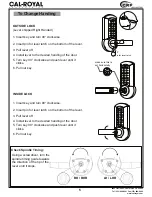 Preview for 7 page of Cal-Royal CRCODE-203 Instruction And Programming Manual