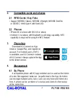 Preview for 5 page of Cal-Royal PL7100 User Manual