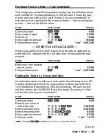 Preview for 54 page of Calculated Industries 3416 User Manual