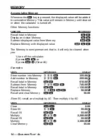 Preview for 19 page of Calculated Industries 3423 User Manual