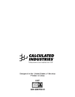 Preview for 64 page of Calculated Industries 6425 User Manual