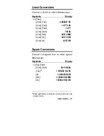 Preview for 17 page of Calculated Industries Construction Master IV User Manual