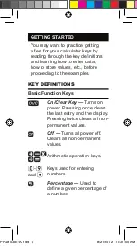 Preview for 6 page of Calculated Industries CONVERSIONCALC PLUS Pocket Reference Manual