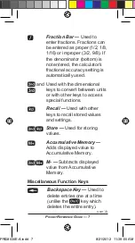 Preview for 7 page of Calculated Industries CONVERSIONCALC PLUS Pocket Reference Manual