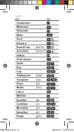 Preview for 10 page of Calculated Industries CONVERSIONCALC PLUS Pocket Reference Manual