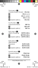 Preview for 15 page of Calculated Industries CONVERSIONCALC PLUS Pocket Reference Manual