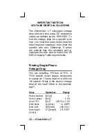 Preview for 34 page of Calculated Industries ElectriCalc LT User Manual