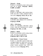 Preview for 12 page of Calculated Industries ElectriCalc Pro 5060 User Manual