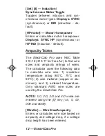 Preview for 14 page of Calculated Industries ElectriCalc Pro 5060 User Manual