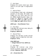 Preview for 22 page of Calculated Industries ElectriCalc Pro 5060 User Manual