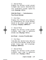 Preview for 23 page of Calculated Industries ElectriCalc Pro 5060 User Manual