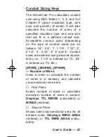 Preview for 25 page of Calculated Industries ElectriCalc Pro 5060 User Manual