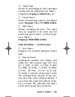 Preview for 27 page of Calculated Industries ElectriCalc Pro 5060 User Manual