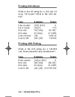 Preview for 34 page of Calculated Industries ElectriCalc Pro 5060 User Manual