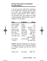 Preview for 43 page of Calculated Industries ElectriCalc Pro 5060 User Manual