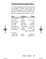 Preview for 47 page of Calculated Industries ElectriCalc Pro 5060 User Manual