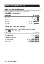 Preview for 14 page of Calculated Industries Hot Rod Calc 8703 User Manual