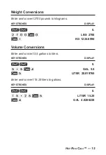 Preview for 17 page of Calculated Industries Hot Rod Calc 8703 User Manual