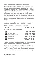 Preview for 38 page of Calculated Industries Hot Rod Calc 8703 User Manual