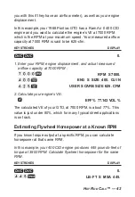 Preview for 45 page of Calculated Industries Hot Rod Calc 8703 User Manual