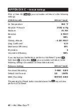 Preview for 62 page of Calculated Industries Hot Rod Calc 8703 User Manual