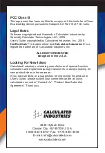 Preview for 70 page of Calculated Industries Hot Rod Calc 8703 User Manual