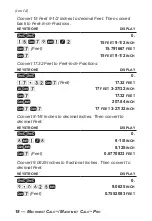 Preview for 19 page of Calculated Industries Machinist Calc 4086 User Manual