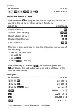 Preview for 23 page of Calculated Industries Machinist Calc 4086 User Manual