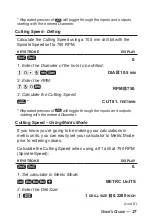 Preview for 28 page of Calculated Industries Machinist Calc 4086 User Manual