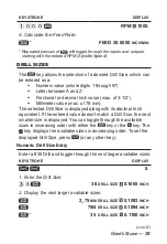 Preview for 36 page of Calculated Industries Machinist Calc 4086 User Manual