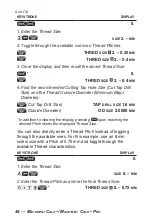 Preview for 45 page of Calculated Industries Machinist Calc 4086 User Manual