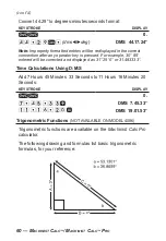 Preview for 61 page of Calculated Industries Machinist Calc 4086 User Manual