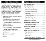 Preview for 3 page of Calculated Industries PIPE TRADES PRO 4095 Pocket Reference Manual