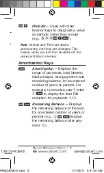 Preview for 5 page of Calculated Industries Pocker Real Estate Master 3400 User Manual