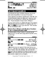 Preview for 13 page of Calculated Industries ProjectCalc Plus MX 8528 User Manual