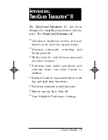 Preview for 3 page of Calculated Industries TimeCard Tabulator II User Manual