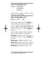 Preview for 14 page of Calculated Industries TimeCard Tabulator II User Manual