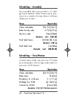 Preview for 22 page of Calculated Industries TimeCard Tabulator II User Manual